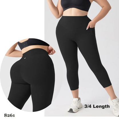 Yoga Leggings for Women Tummy Control Butt Lifting High Waisted Yoga Pants with Pockets Breathable Fitness Pants,Summer and Spring.