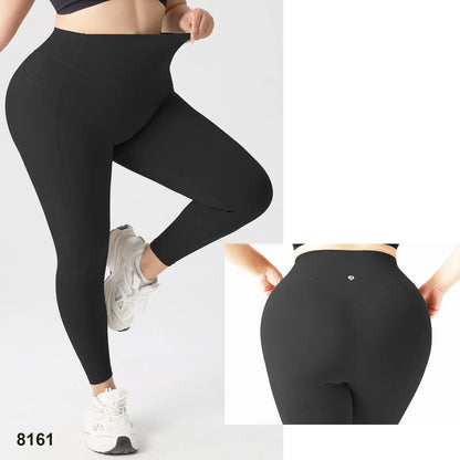 Yoga Leggings for Women Tummy Control Butt Lifting High Waisted Yoga Pants with Pockets Breathable Fitness Pants,Summer and Spring.