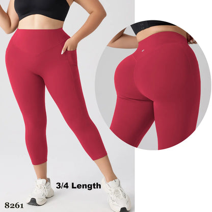 Yoga Leggings for Women Tummy Control Butt Lifting High Waisted Yoga Pants with Pockets Breathable Fitness Pants,Summer and Spring.